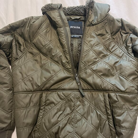 Hooded Prana Coat - Picture 1 of 2